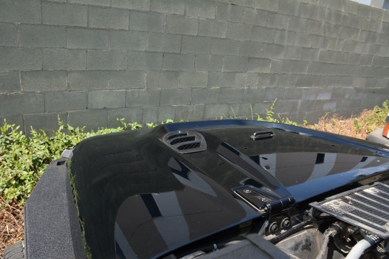 DV8 Offroad 07-18 Jeep Wrangler JK Rubicon 10th Anniversary Replica Hood - Black Ops Auto Works