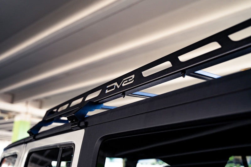 DV8 Offroad 07-18 Jeep Wrangler JK Short Roof Rack - Black Ops Auto Works