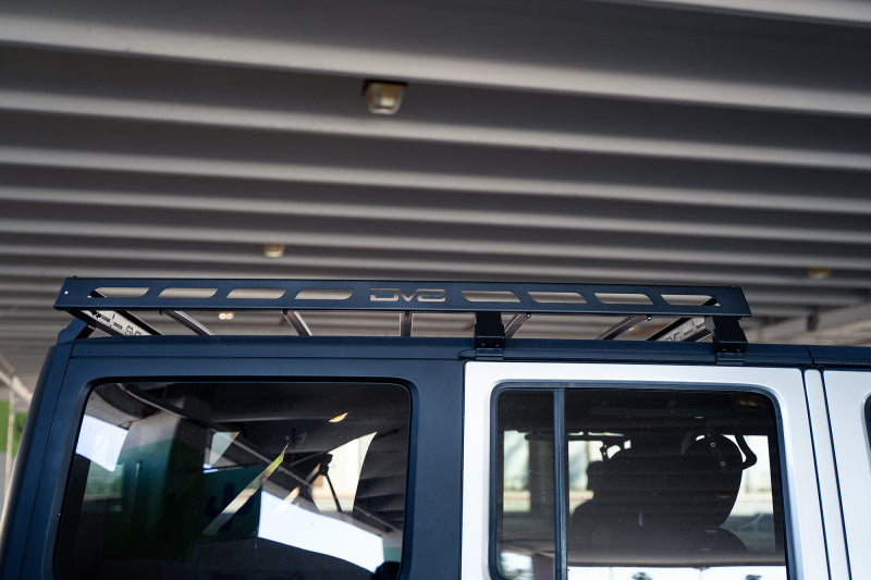 DV8 Offroad 07-18 Jeep Wrangler JK Short Roof Rack - Black Ops Auto Works