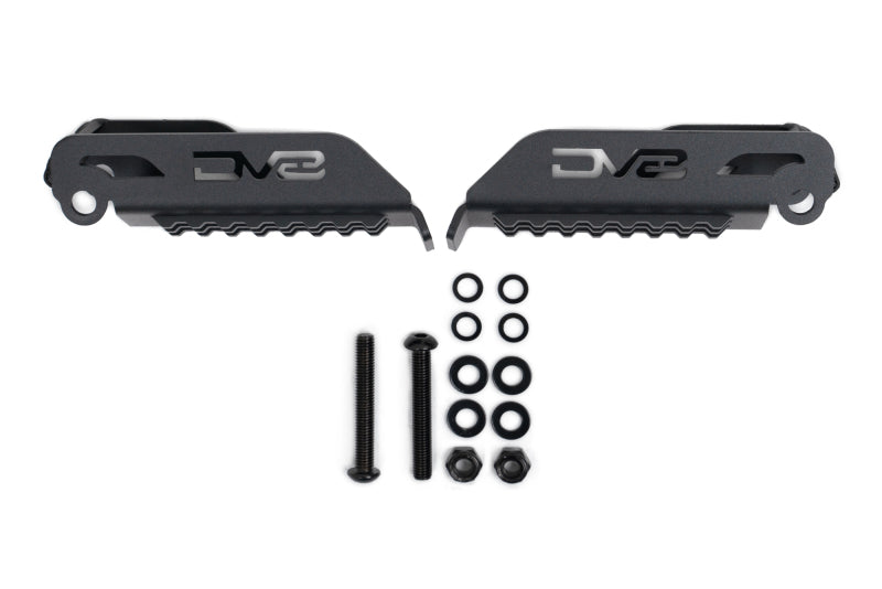 DV8 Offroad 07-23 Jeep Gladiator/Wrangler JT/JK/JL Foot Pegs-Exterior Trim-DV8 Offroad-810087812720-