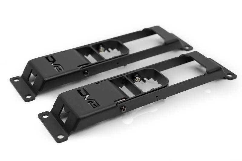 DV8 Offroad 07-23 Jeep Gladiator/Wrangler JT/JK/JL Hinge Mounted Step-Side Steps-DV8 Offroad-810087812485-