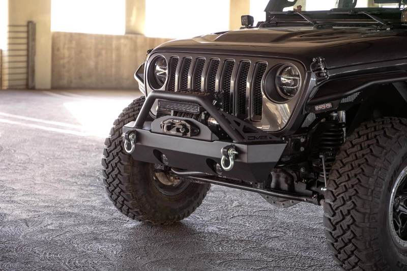 DV8 Offroad 07-23 Jeep Wrangler JK/JL & Gladiator JT FS-15 Series Front Bumper-Bumpers - Steel-DV8 Offroad-810087812546-