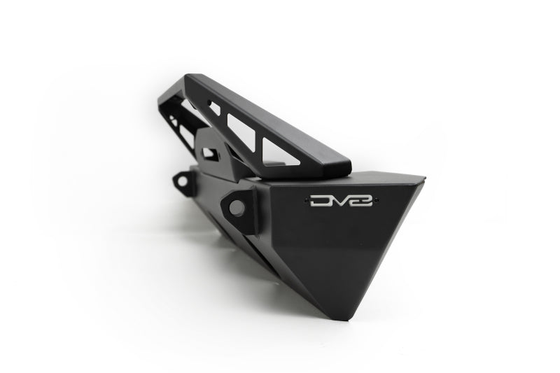 DVEFBJL-06-DV8 Offroad 07-23 Jeep Wrangler/Gladiator JT/JK/JL FS-25 Stubby Front Bumper w/Plated Bull Bar-Bumpers - Steel-DV8 Offroad