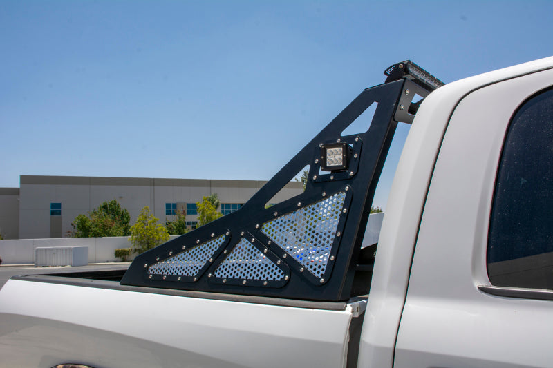 DV8 Offroad 10-18 Ram 2500/3500 Bolt On Chase Rack - Black Ops Auto Works