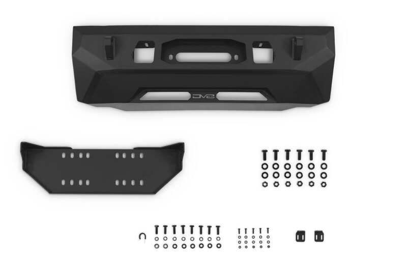 DV8 Offroad DV8 Offroad 14-24 Toyota 4Runner Centric Series Winch Front Bumper