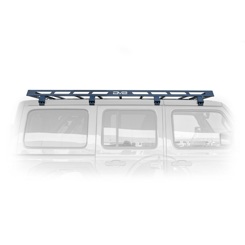 DV8 Offroad 18-21 Jeep Wrangler JL 4-Door Roof Rack - Black Ops Auto Works