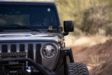 Load image into Gallery viewer, DV8 Offroad 18-22 Jeep Gladiator JT Cowl Light Bar Bracket - Black Ops Auto Works