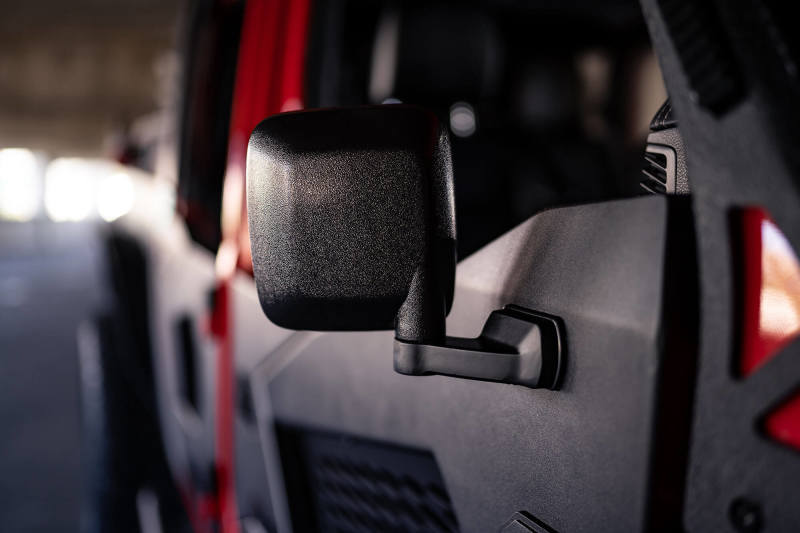 DV8 Offroad 18-22 Jeep Wrangler JL/JT Spec Series Half Doors - Front Set - Black Ops Auto Works