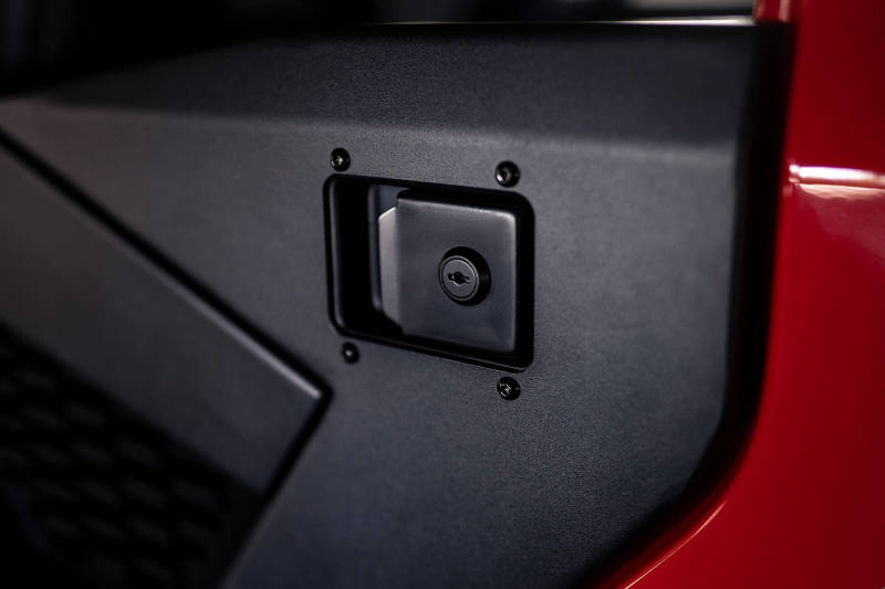 DV8 Offroad 18-22 Jeep Wrangler JL/JT Spec Series Half Doors - Front Set - Black Ops Auto Works