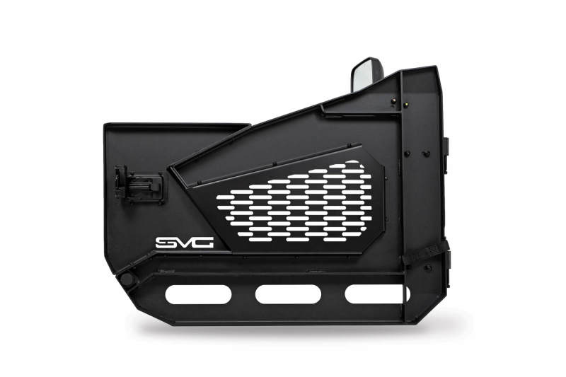 DV8 Offroad 18-22 Jeep Wrangler JL/JT Spec Series Half Doors - Front Set - Black Ops Auto Works