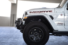 Load image into Gallery viewer, DV8 Offroad 18-23 Jeep Wrangler JL / 20-23 Jeep Gladiator JT FS-7 Mid-Width Winch Front Bumper-Bumpers - Steel-DV8 Offroad-810087812577-