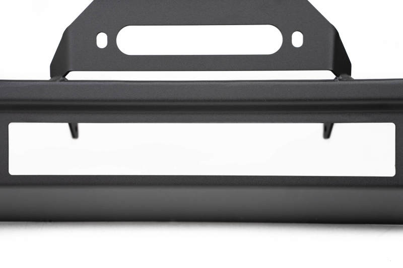 DV8 Offroad 18-23 Jeep Wrangler JL / 20-23 Jeep Gladiator JT FS-7 Mid-Width Winch Front Bumper-Bumpers - Steel-DV8 Offroad-810087812577-