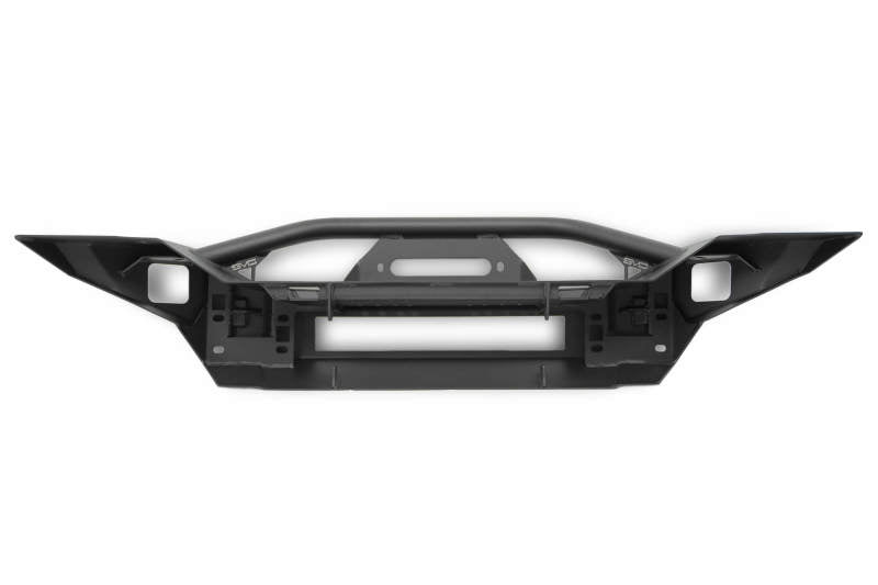 DV8 Offroad 18-23 Jeep Wrangler JL / 20-23 Jeep Gladiator JT FS-7 Mid-Width Winch Front Bumper-Bumpers - Steel-DV8 Offroad-810087812577-