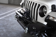 Load image into Gallery viewer, DV8 Offroad 18-23 Jeep Wrangler JL / 20-23 Jeep Gladiator JT FS-7 Mid-Width Winch Front Bumper-Bumpers - Steel-DV8 Offroad-810087812577-