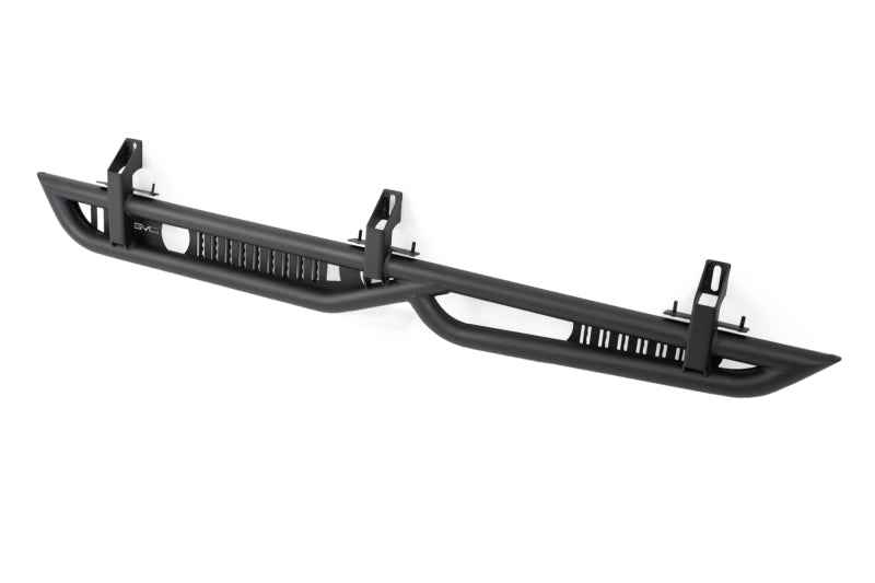 DV8 Offroad 18-23 Jeep Wrangler JL 4 Door Body/Pinch Weld Mounted Step-Side Steps-DV8 Offroad-810087812461-