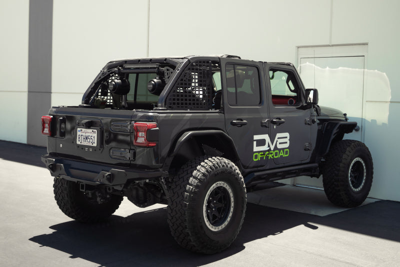 DV8 Offroad 18-23 Jeep Wrangler JL 4-Door Speaker/Light Bar Mount-Light Mounts-DV8 Offroad