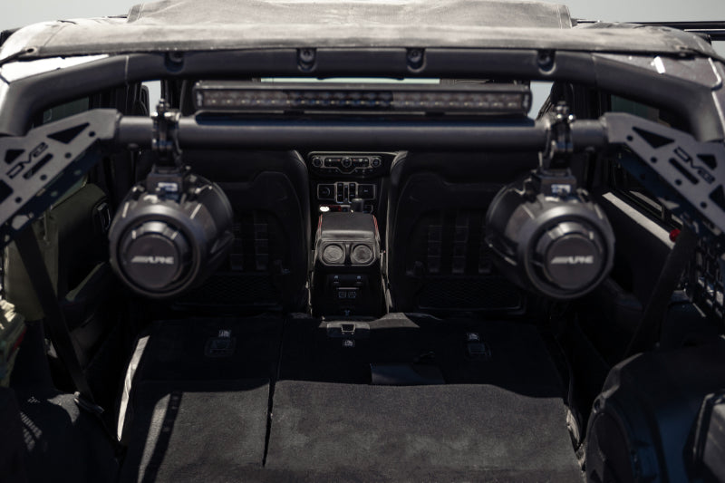 DV8 Offroad 18-23 Jeep Wrangler JL 4-Door Speaker/Light Bar Mount-Light Mounts-DV8 Offroad
