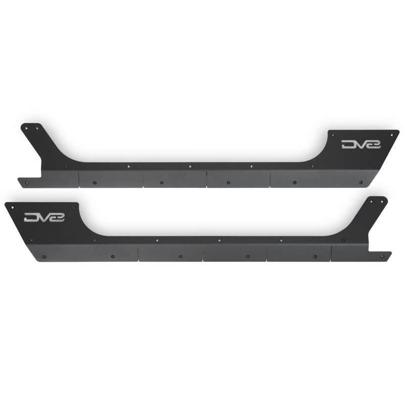 DV8 Offroad 18-23 Jeep Wrangler JL Rock Skins (2 Door Only)-Body Armor & Rock Rails-DV8 Offroad-810087812621-