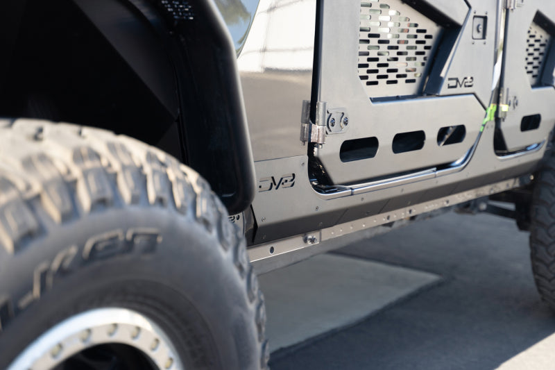 DV8 Offroad 18-23 Jeep Wrangler JL Rock Skins (4 Door Only)-Body Armor & Rock Rails-DV8 Offroad-810087812614-