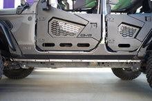 Load image into Gallery viewer, DV8 Offroad 18-23 Jeep Wrangler JL Rock Skins (4 Door Only)-Body Armor &amp; Rock Rails-DV8 Offroad-810087812614-