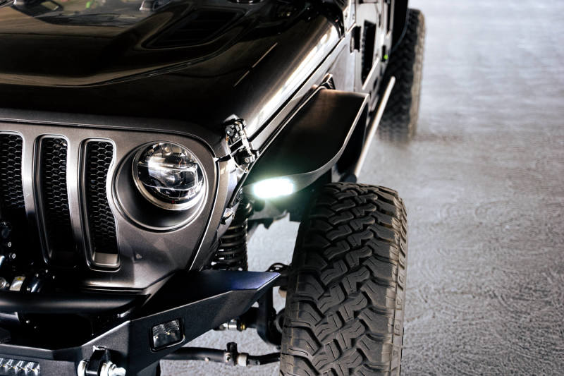 DV8 Offroad 18-23 Jeep Wrangler JL Slim Fender Flares-Fenders-DV8 Offroad-810087812522-