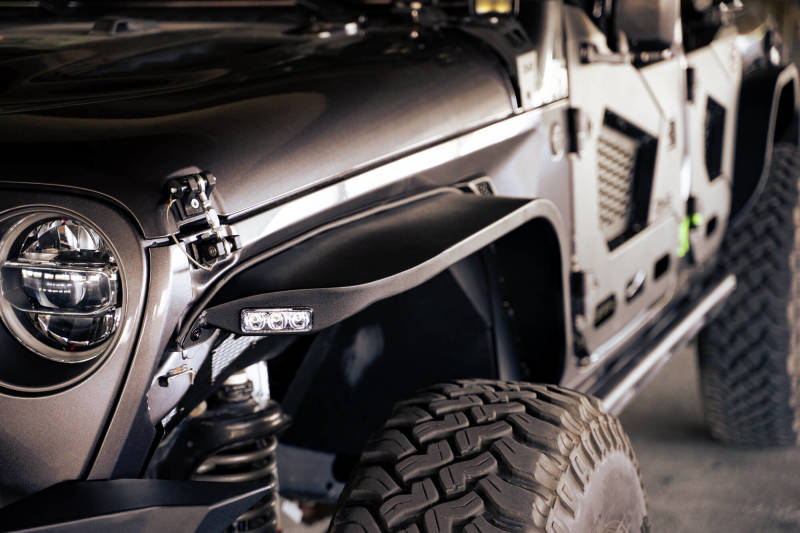 DV8 Offroad 18-23 Jeep Wrangler JL Slim Fender Flares-Fenders-DV8 Offroad-810087812522-