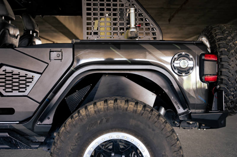 DV8 Offroad 18-23 Jeep Wrangler JL Slim Fender Flares-Fenders-DV8 Offroad-810087812522-