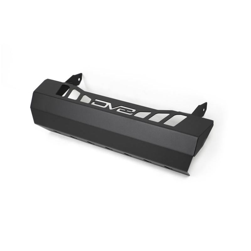 DV8 Offroad 18-23 Jeep Wrangler JL/JT Front Bumper Sway-Bar Disconnect Motor Skid Plate-Skid Plates-DV8 Offroad-810087812508-