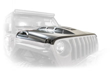 Load image into Gallery viewer, DV8 Offroad 18+ Jeep JL Heat Dispersion Hood - Primer Black - Black Ops Auto Works