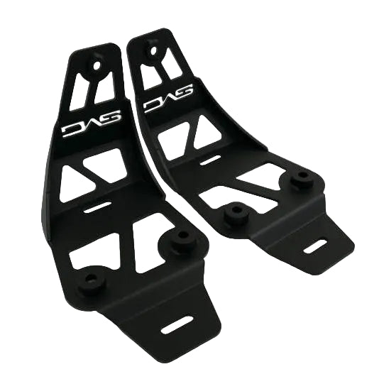 DV8 Offroad 20-22 Jeep JL 392/ Jeep JT Mojave Edition Dual Pod Light Mounts - Black Ops Auto Works