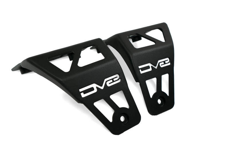 DV8 Offroad 20-22 Jeep JL 392/ Jeep JT Mojave Edition Dual Pod Light Mounts - Black Ops Auto Works