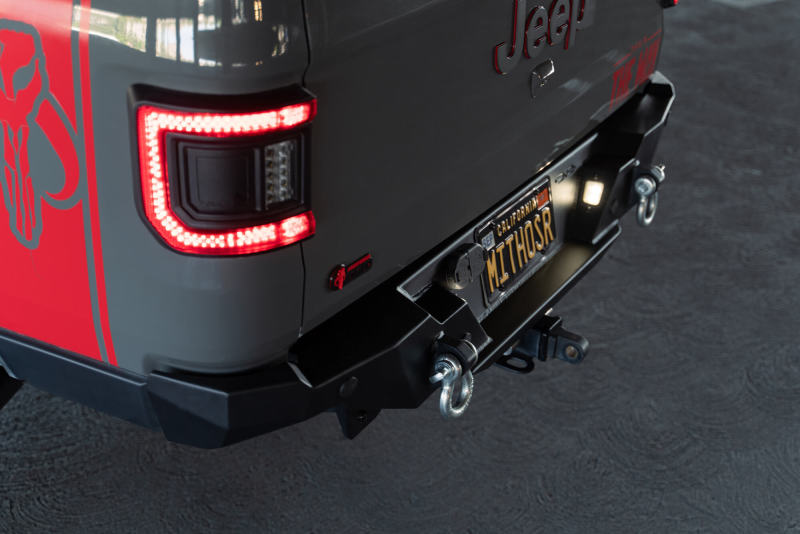 DV8 Offroad 20-23 Jeep Gladiator JT FS-15 Series Rear Bumper-Bumpers - Steel-DV8 Offroad-