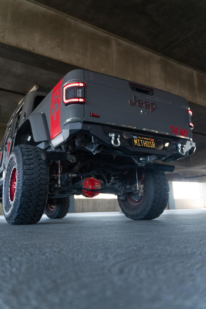 DV8 Offroad 20-23 Jeep Gladiator JT FS-15 Series Rear Bumper-Bumpers - Steel-DV8 Offroad-