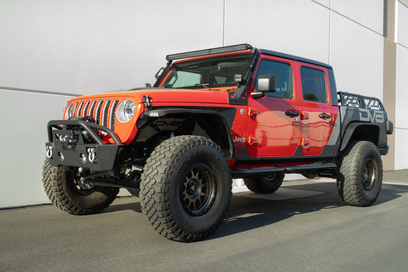 DV8 Offroad 20-23 Jeep Gladiator JT Rock Skins-Body Armor & Rock Rails-DV8 Offroad-810087812638-