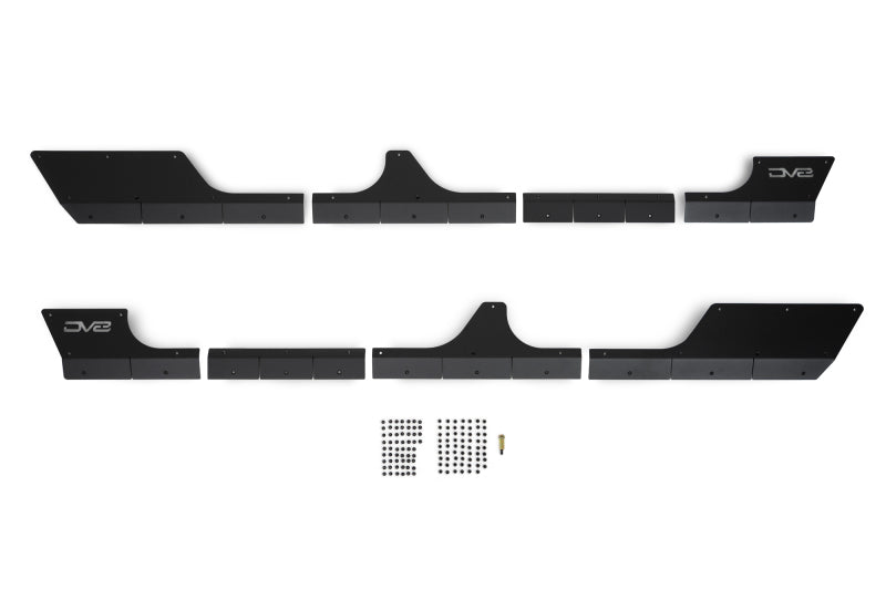 DV8 Offroad 20-23 Jeep Gladiator JT Rock Skins-Body Armor & Rock Rails-DV8 Offroad-810087812638-