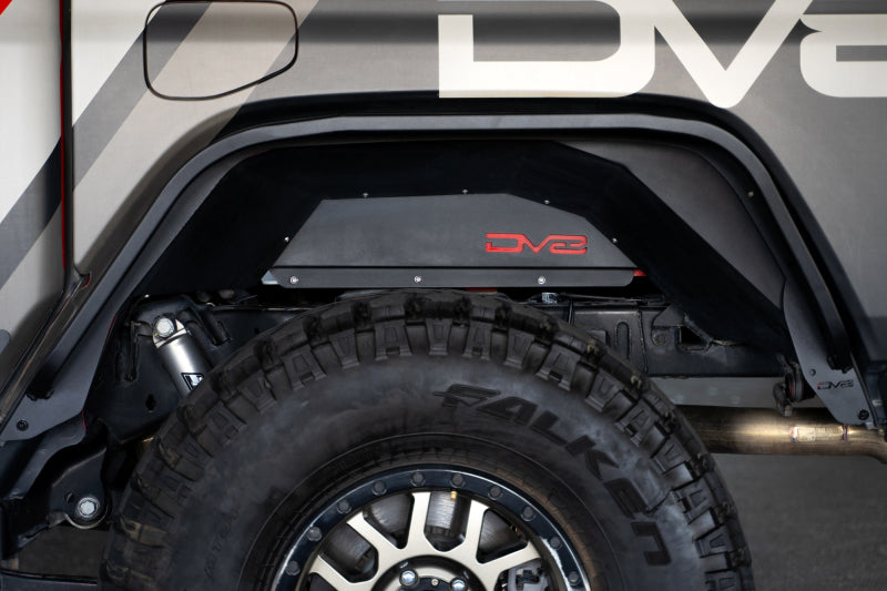 DV8 Offroad 20-23 Jeep Gladiator JT Slim Fender Flares-Fenders-DV8 Offroad-810087812515-