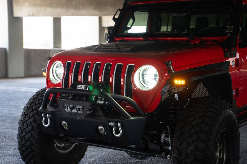DV8 Offroad 20-23 Jeep Gladiator JT Slim Fender Flares-Fenders-DV8 Offroad-810087812515-