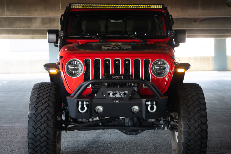 DV8 Offroad 20-23 Jeep Gladiator JT Slim Fender Flares-Fenders-DV8 Offroad-810087812515-