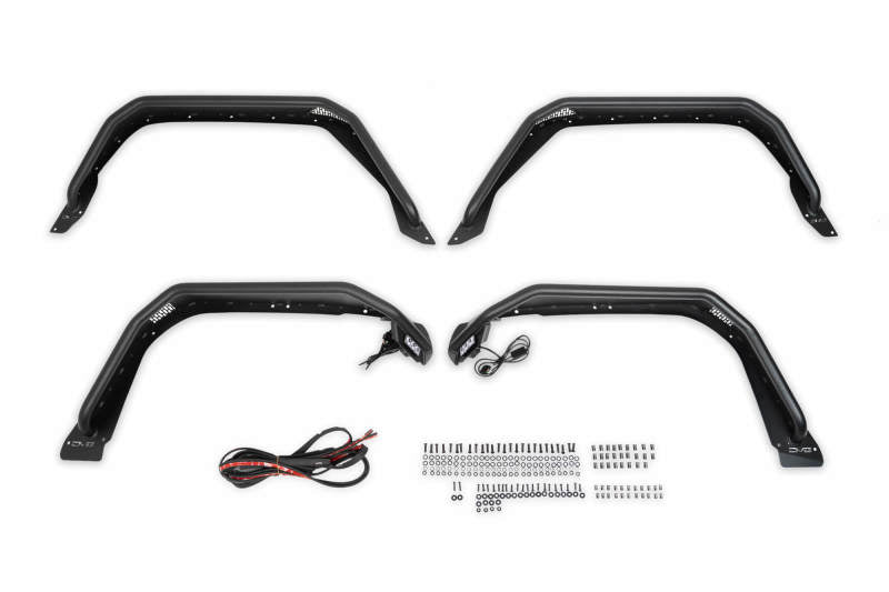 DV8 Offroad 20-23 Jeep Gladiator JT Spec Series Fender Flares - Black Ops Auto Works