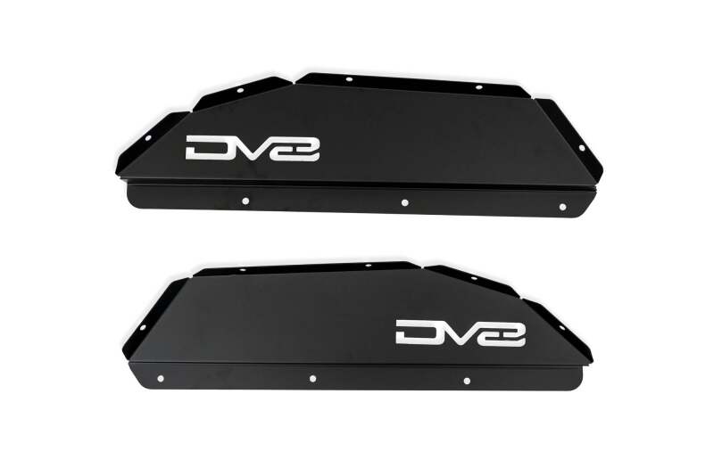 DV8 Offroad DV8 Offroad 20-24 Jeep Gladiator JT Rear Inner Fender Liners - Satin Black