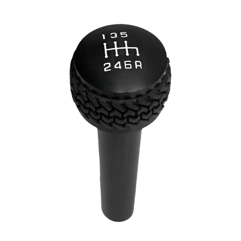 DV8 Offroad 2005-2010 Jeep TJ/JK 6-Speed Shift Knob Black Finish - Black Ops Auto Works