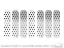 Load image into Gallery viewer, DV8 Offroad 2007-2018 Jeep JK Polished Grille Inserts-Grilles-DV8 Offroad-756519638356-