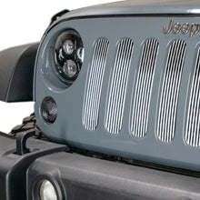Load image into Gallery viewer, DV8 Offroad 2007-2018 Jeep JK Polished Grille Inserts-Grilles-DV8 Offroad-756519638356-