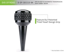 Load image into Gallery viewer, DV8 Offroad 2011-2018 Jeep JK Shift Knob Automatic Black DV8 Offroad DVED-JP-181113-BK