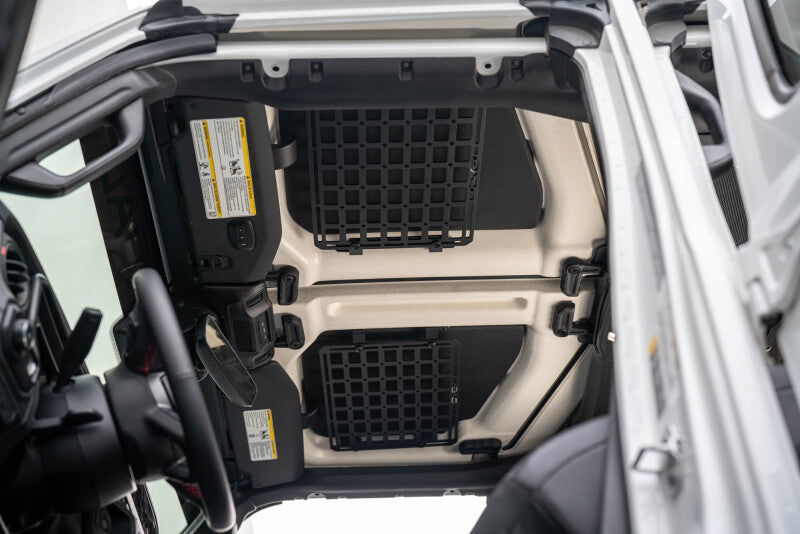 DV8 Offroad DV8 Offroad 2018-2025 Jeep Wrangler JL Roof Mount for 15In x 12In Molle Panel