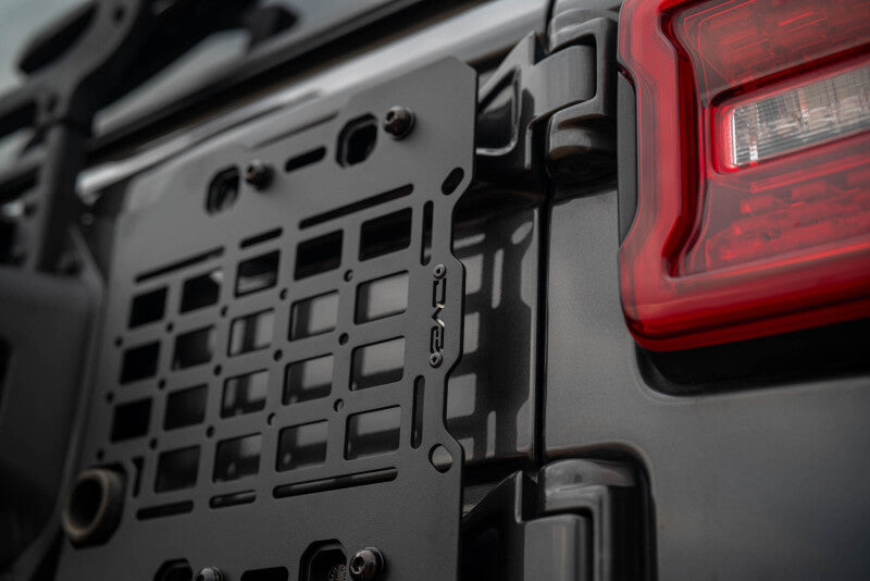 DV8 Offroad DV8 Offroad 2018-2025 Jeep Wrangler JL Tailgate Reinforcement Molle Panel