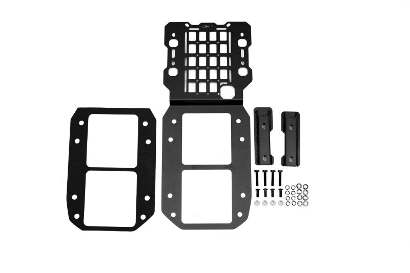 DV8 Offroad DV8 Offroad 2018-2025 Jeep Wrangler JL Tailgate Reinforcement Molle Panel