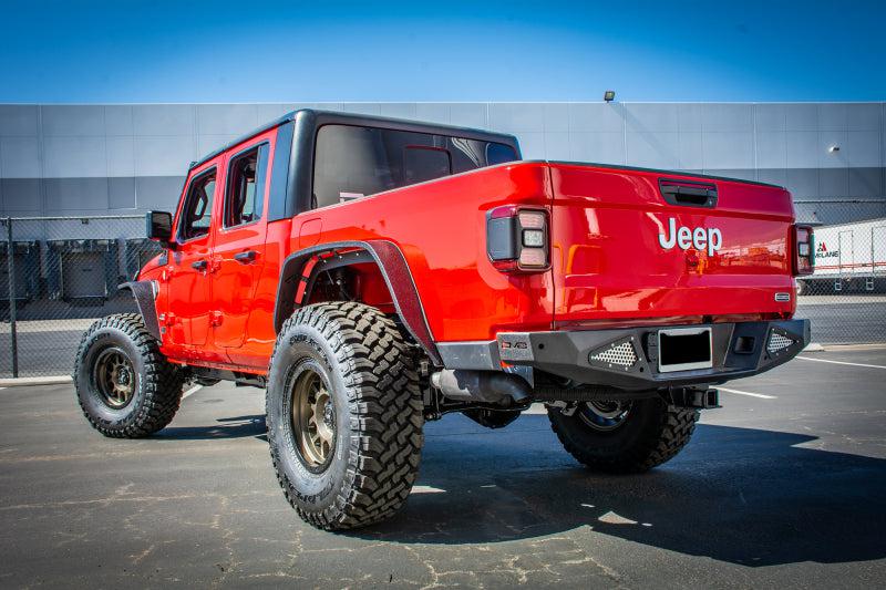 DV8 Offroad 2018+ Jeep Gladiator Rear Bumper - Black Ops Auto Works