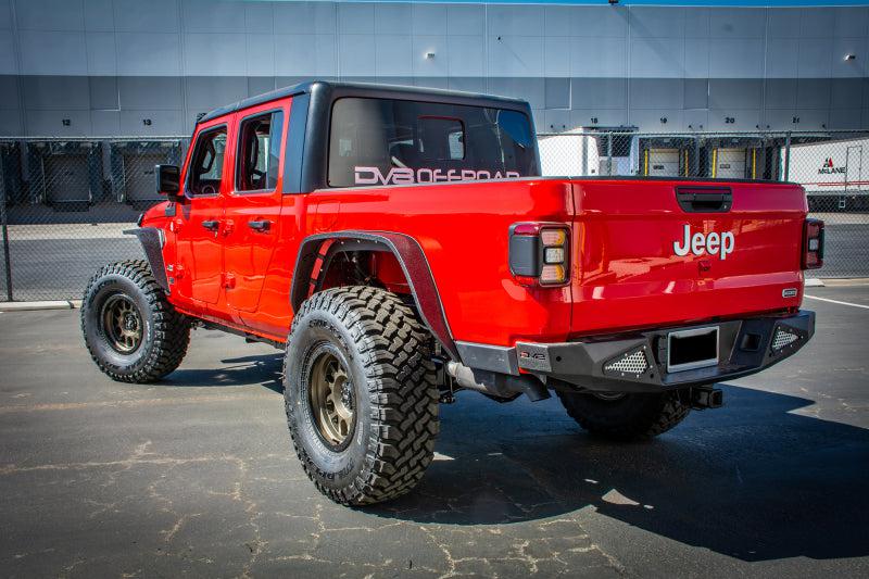 DV8 Offroad 2018+ Jeep Gladiator Rear Bumper - Black Ops Auto Works