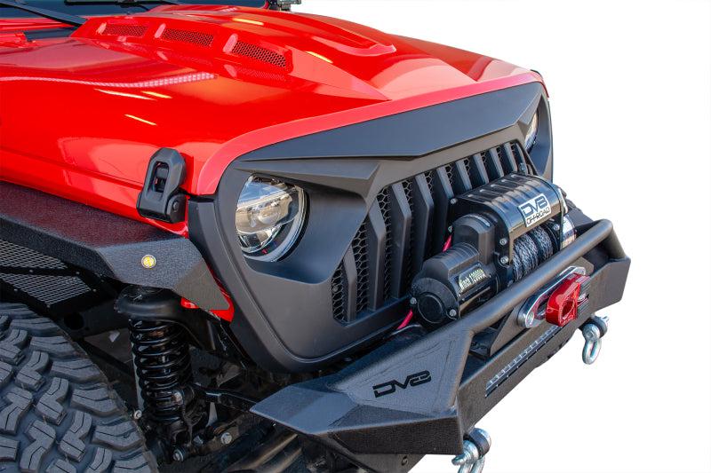 DV8 2018-21 Jeep JL Gladiator Angry Grill – Black Ops Auto Works